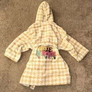 Gorgeous Judith March Gold and White ‘Merry & Bright’ Robe Size Small